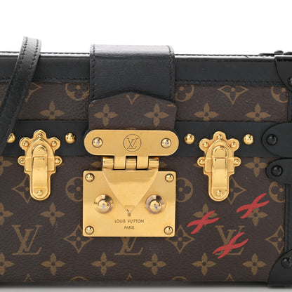 Louis Vuitton Monogram Petite Malle Black 7 of 14