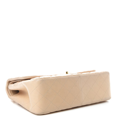 Chanel Lambskin Quilted Jumbo Double Flap Beige Clair 4 of 18