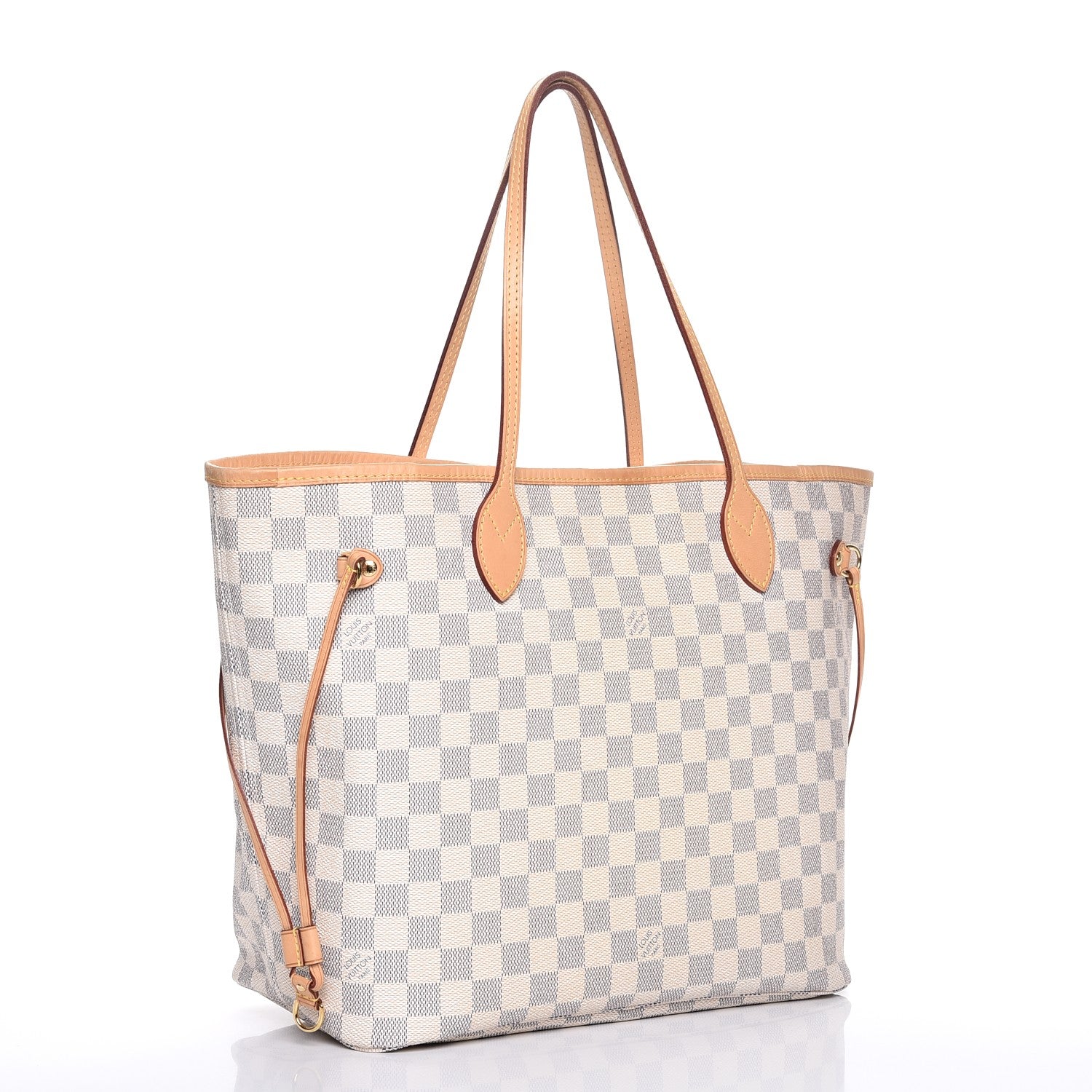 Louis Vuitton Damier Azur Neverfull MM 3 of 9