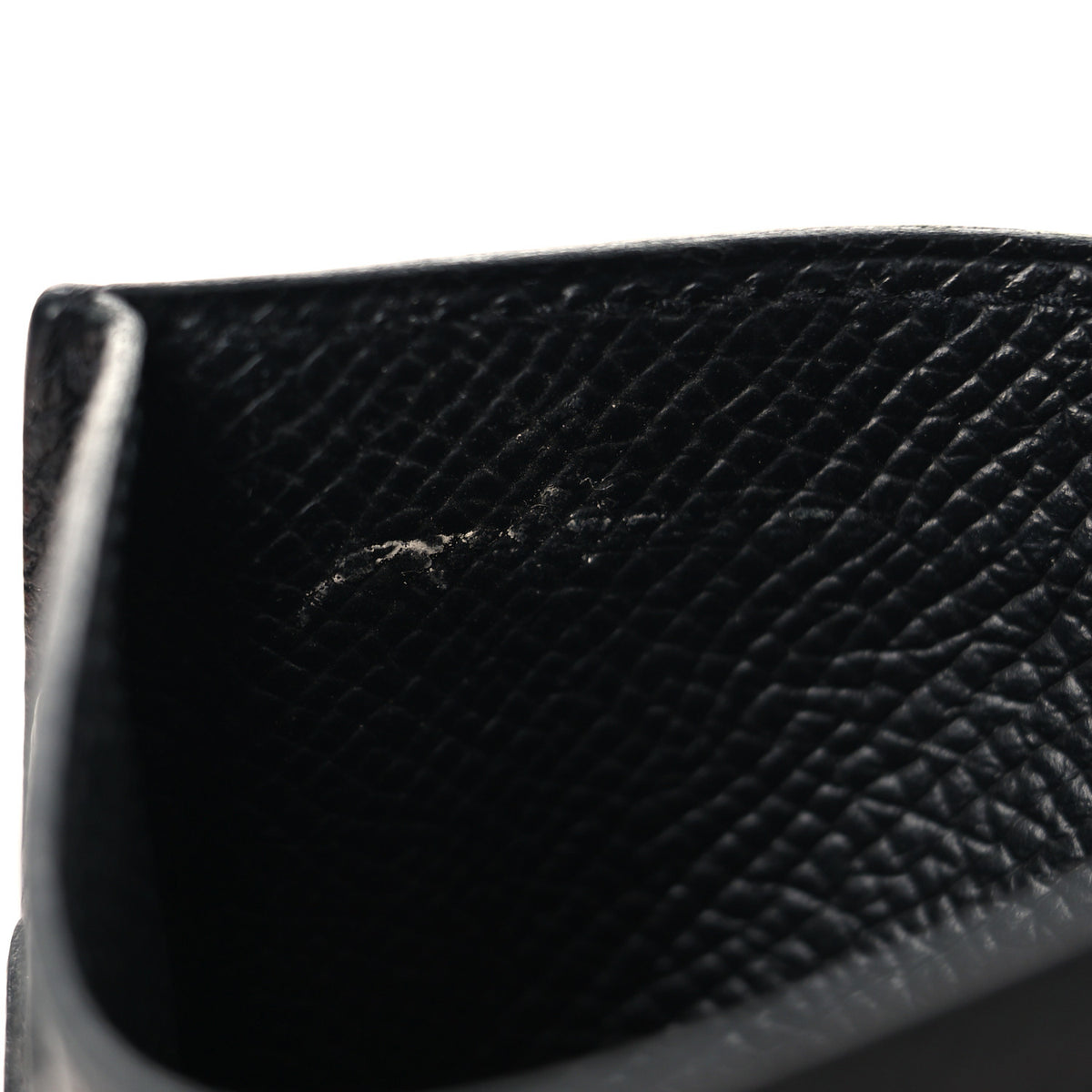 Hermes Epsom Citizen Twill Card Case Black 7 of 8