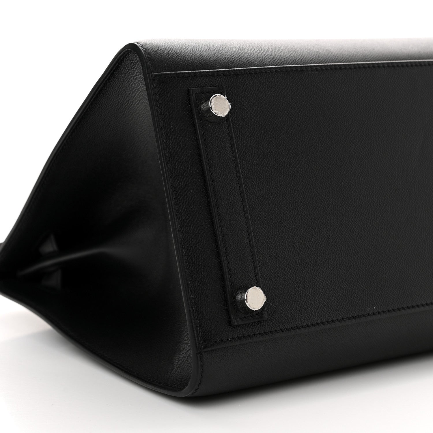 Hermes Madame Calfskin Birkin Sellier 30 Black 9 of 12
