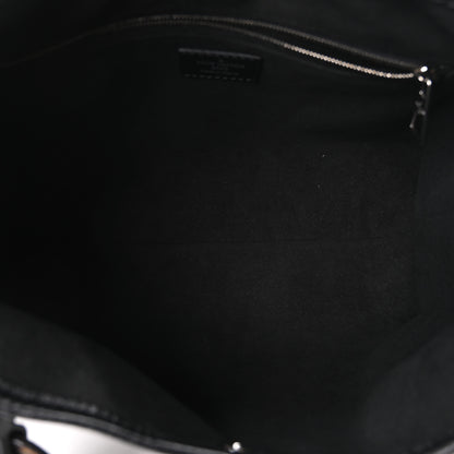 Louis Vuitton Lambskin CarryAll Cargo Vibe PM Black 5 of 9