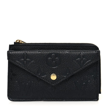 Louis Vuitton Empreinte Recto Verso Card Holder Black 1 of 9