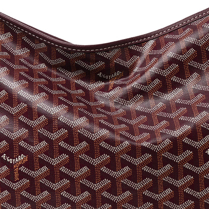 Goyard Goyardine Boheme Hobo Burgundy 10 of 12