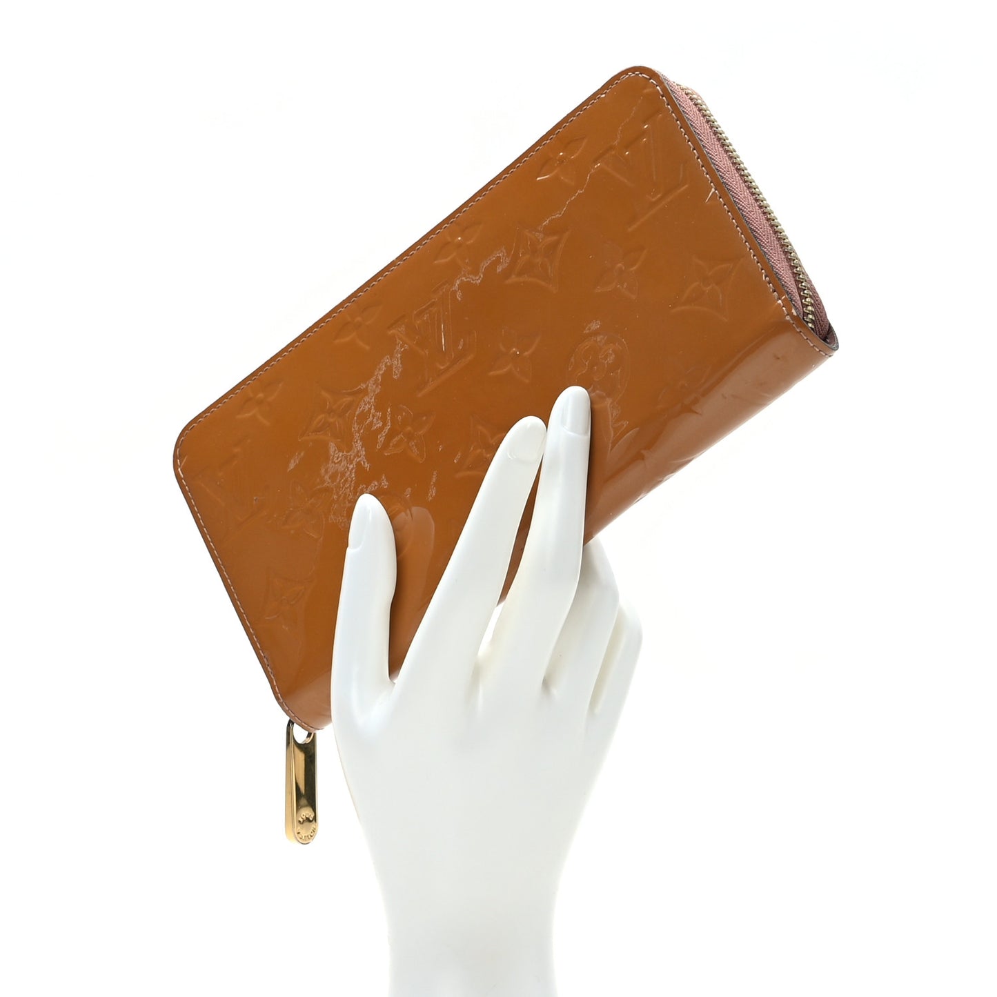 Vernis Zippy Wallet Rose Velours