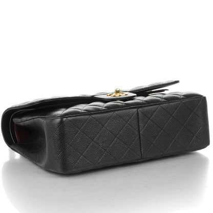 Chanel Caviar Quilted Jumbo Double Flap Black 4 of 8