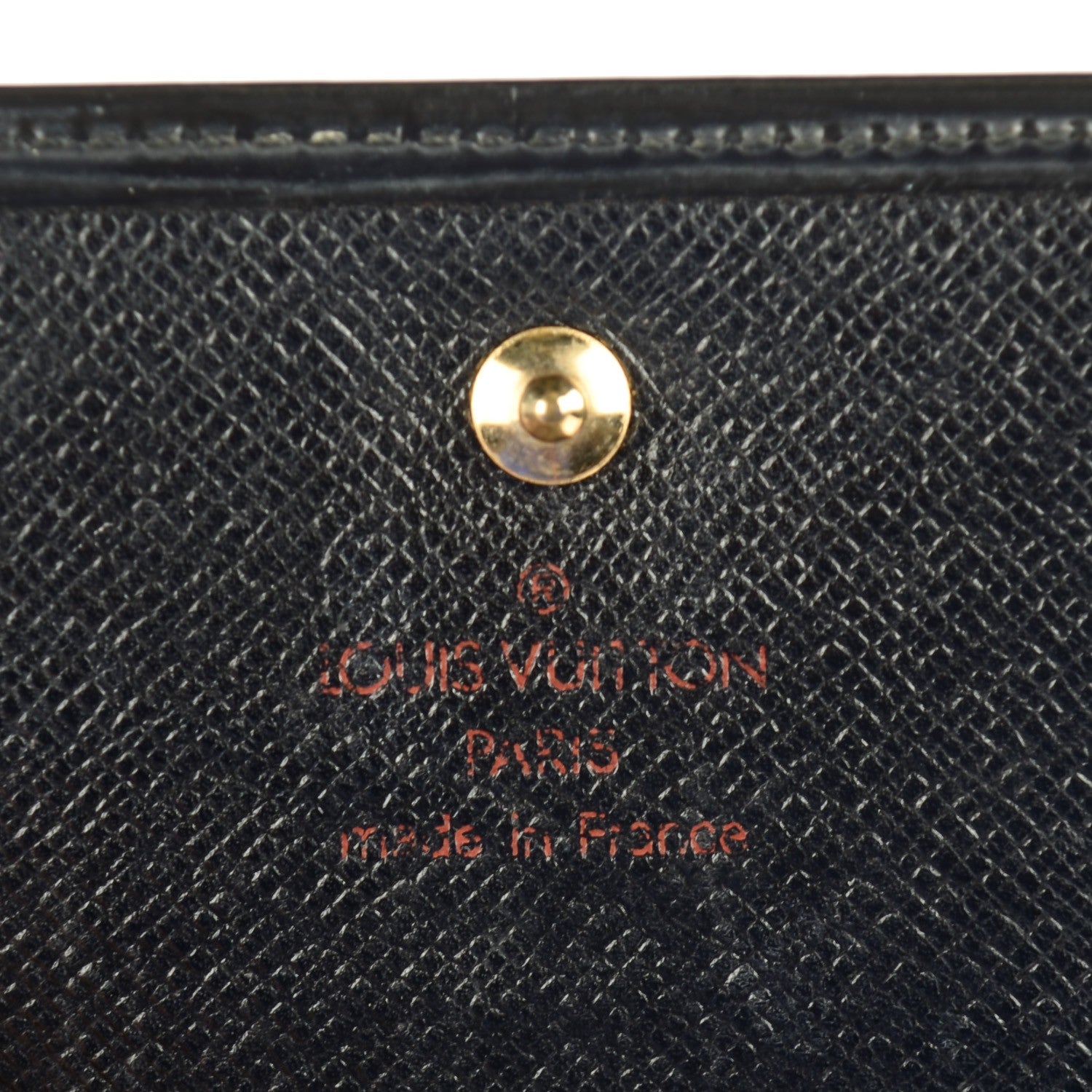 Louis Vuitton Epi Elise Wallet Black 7 of 8