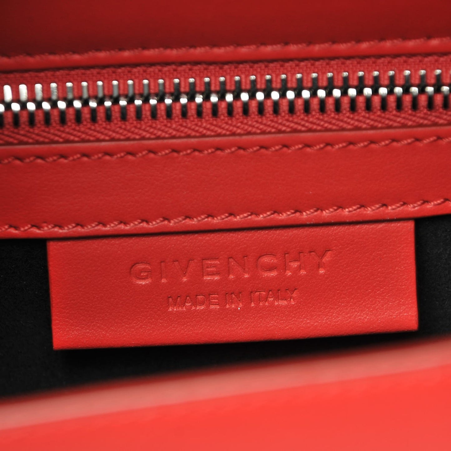 Calfskin Mini Pandora Box Logo Strap Crossbody Bag Red