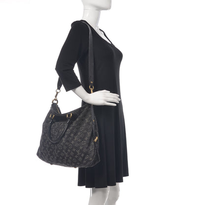 Louis Vuitton Denim Neo Cabby GM Black 2 of 14