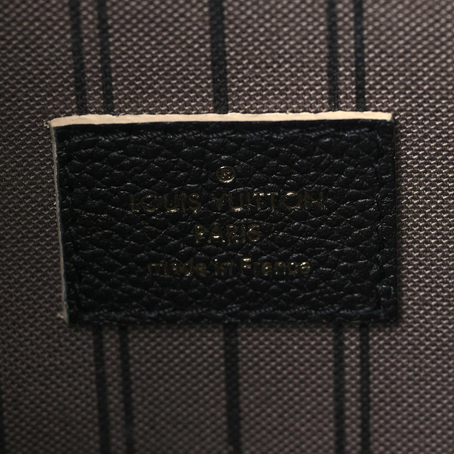Louis Vuitton Empreinte Braided Pochette Metis Black 6 of 6