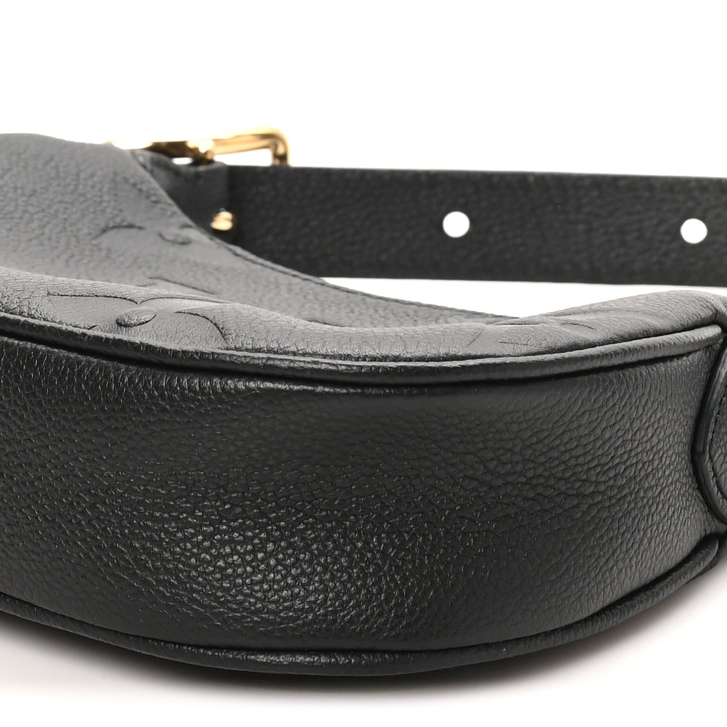 Empreinte Monogram Mini Moon Black