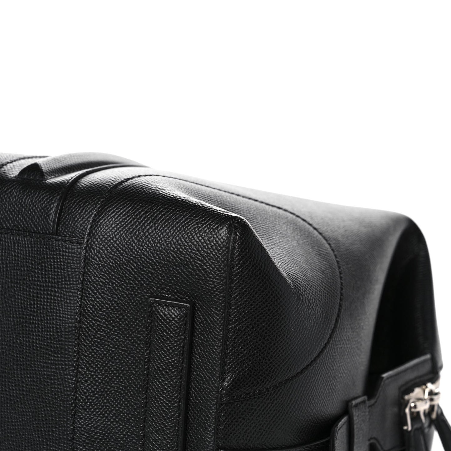 Grained Calfskin Small 24 Hour Tote Black