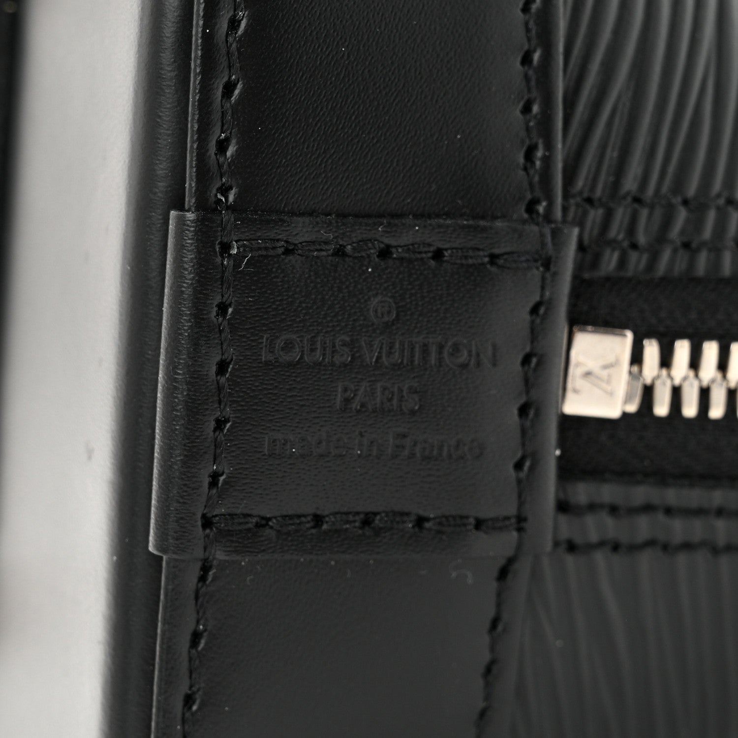 Louis Vuitton Epi Alma BB Black 6 of 10
