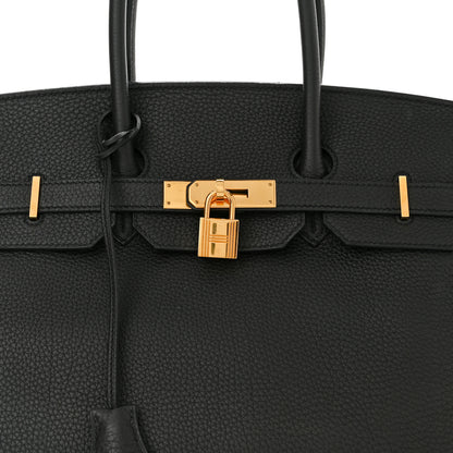 Hermes Togo Birkin 35 Black 8 of 10