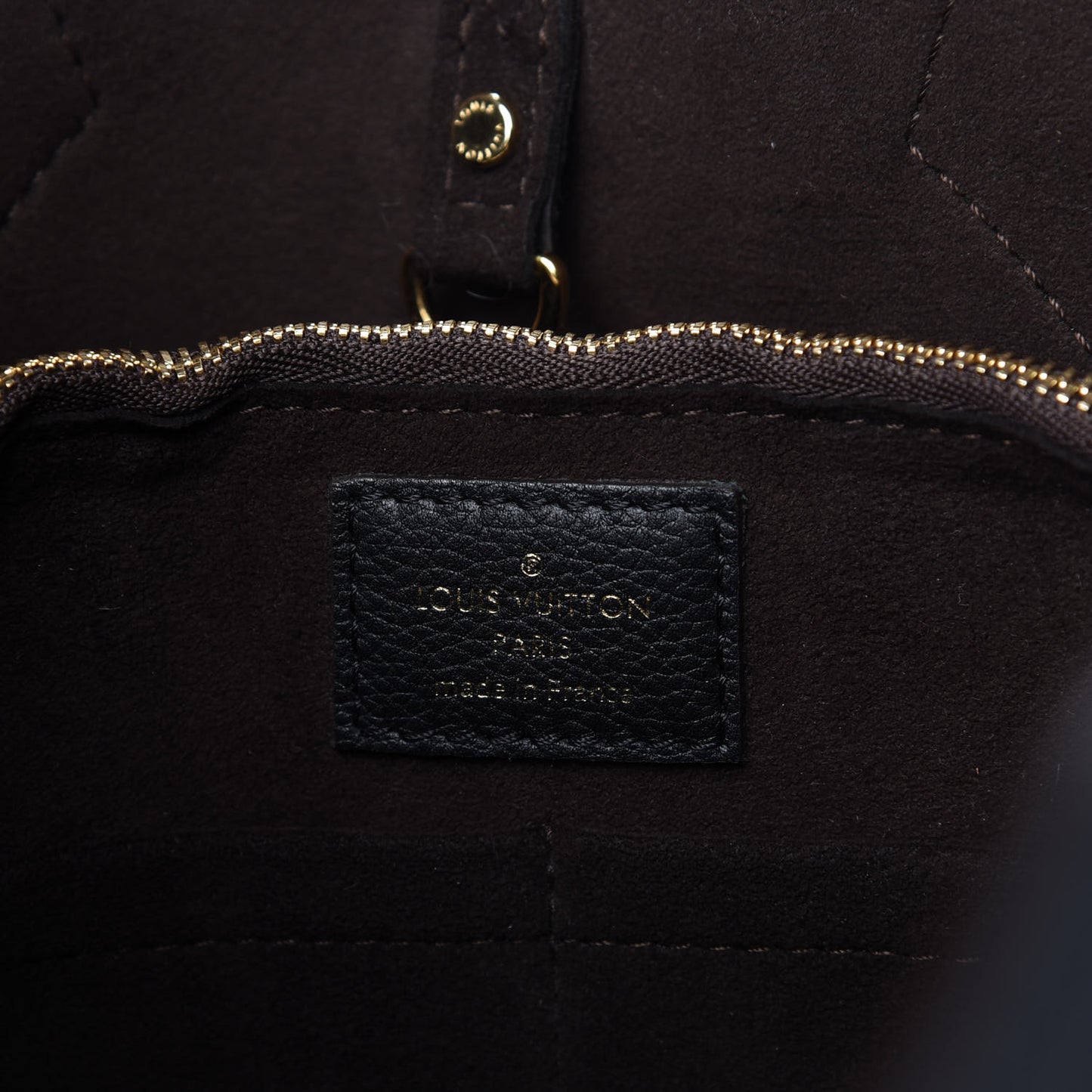 Calfskin Monogram Kimono Tote PM Black