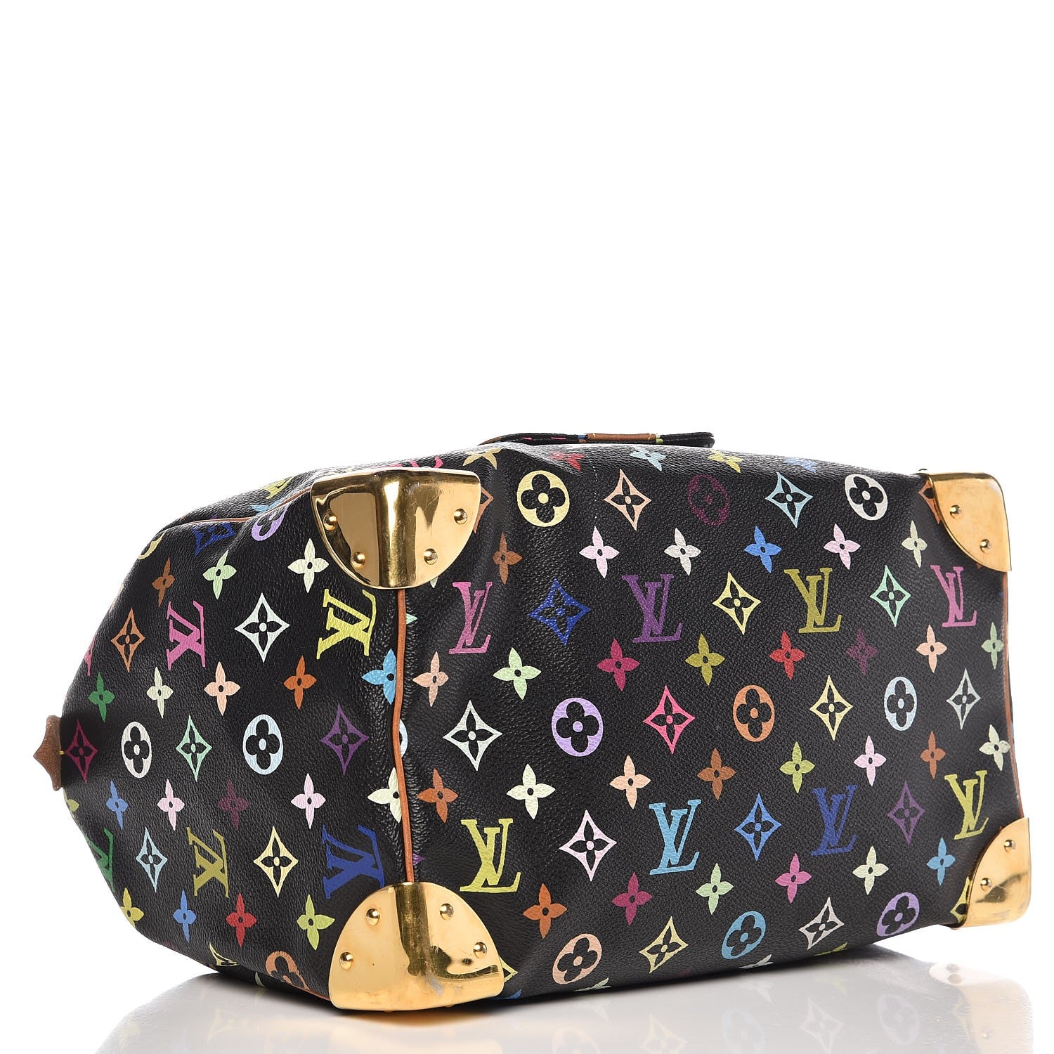 Louis Vuitton Monogram Multicolor Speedy 30 Black 4 of 18