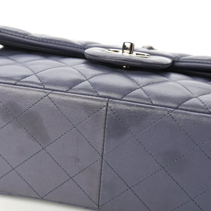 Chanel Lambskin Quilted Jumbo Double Flap Light Purple 11 of 12