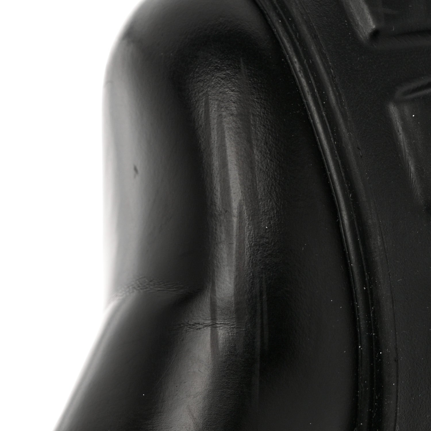 Prada Spazzolato Rois Monolith Chelsea 55mm Ankle Boots 36.5 36.5 Black 9 of 9