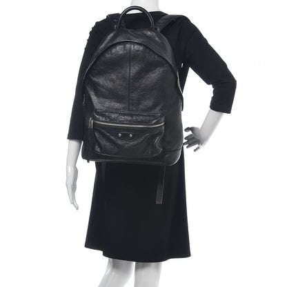Balenciaga Agneau Classic Hardware Backpack Black 2 of 9
