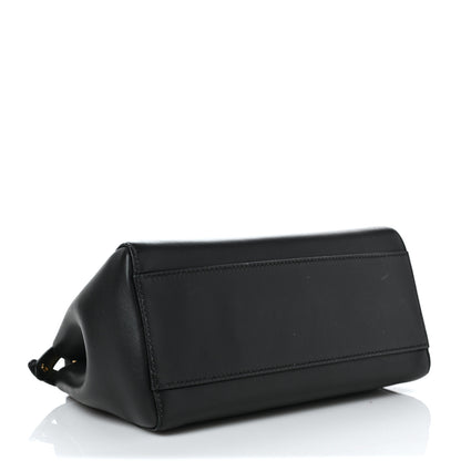 Fendi Nappa Mini Peekaboo Iconic Satchel Black 4 of 11