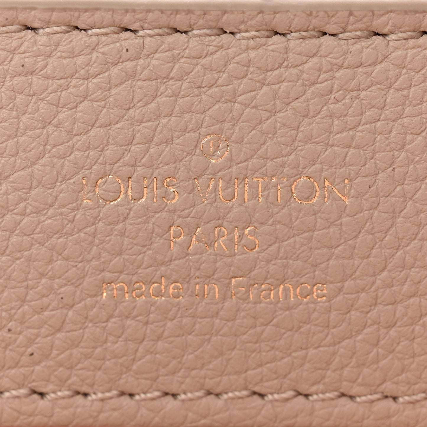 Soft Calfskin Mini Lockme Ever Greige