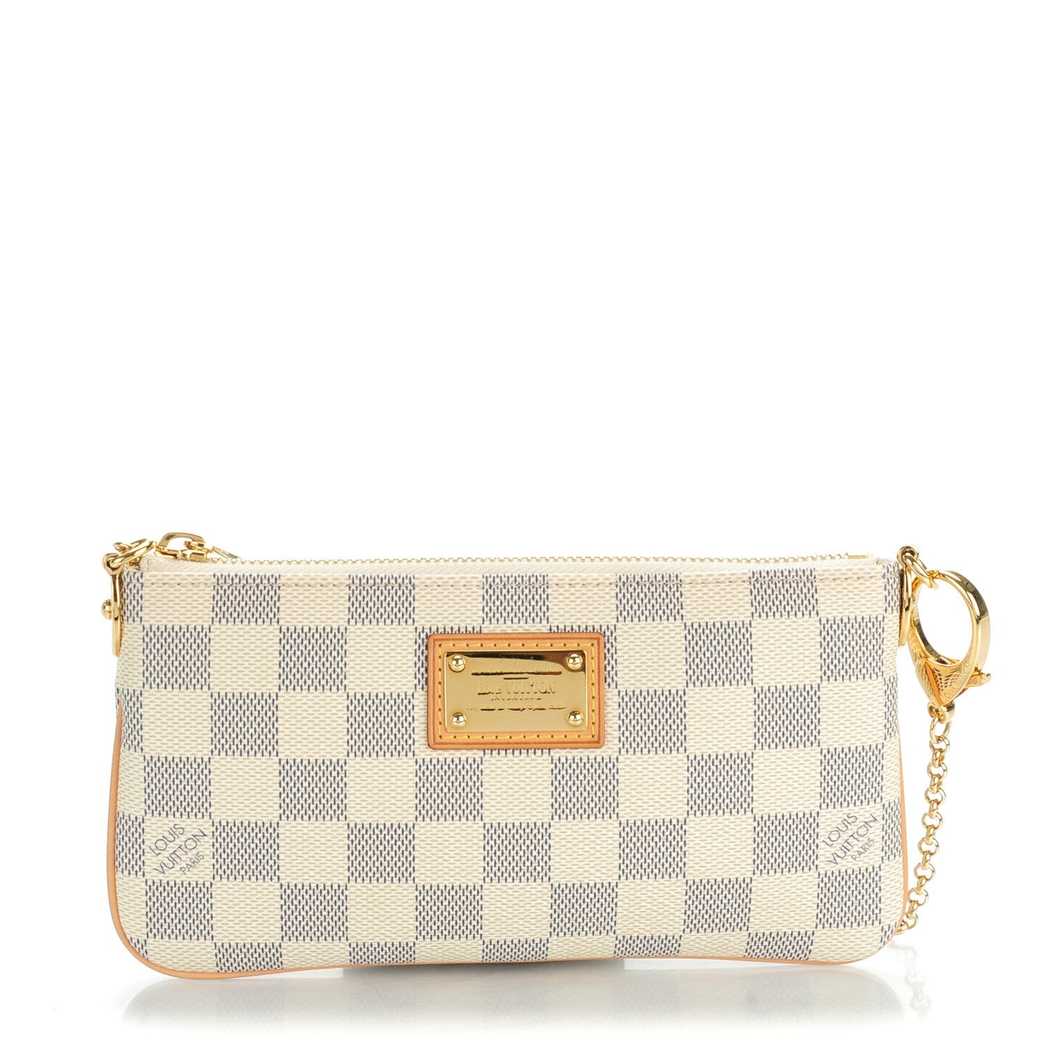 Louis Vuitton Damier Azur Pochette Milla MM 1 of 7