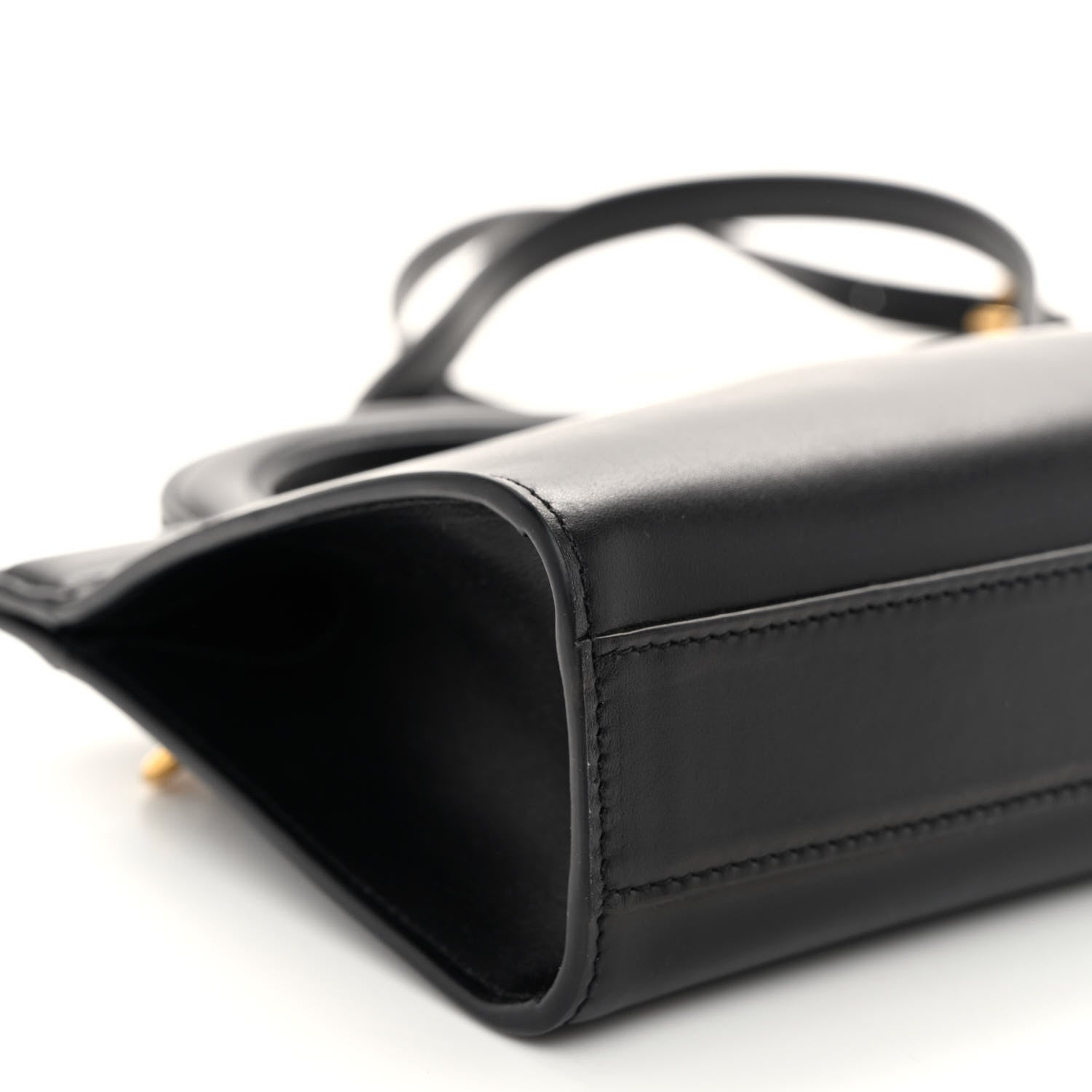 Valentino Garavani Calfskin Mini Logo Crossbody Tote Black 8 of 9