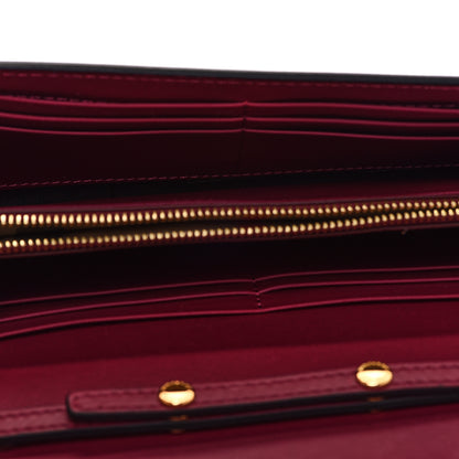 Burberry Grainy Calfskin Henley Wallet On Chain Burgundy 5 of 11