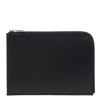 Louis Vuitton Calfskin Souple Pochette Jour PM Black 1 of 8