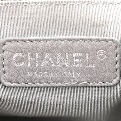 Chanel Nylon Quilted Tweed Stitch Bubble Flap Black 6 of 11