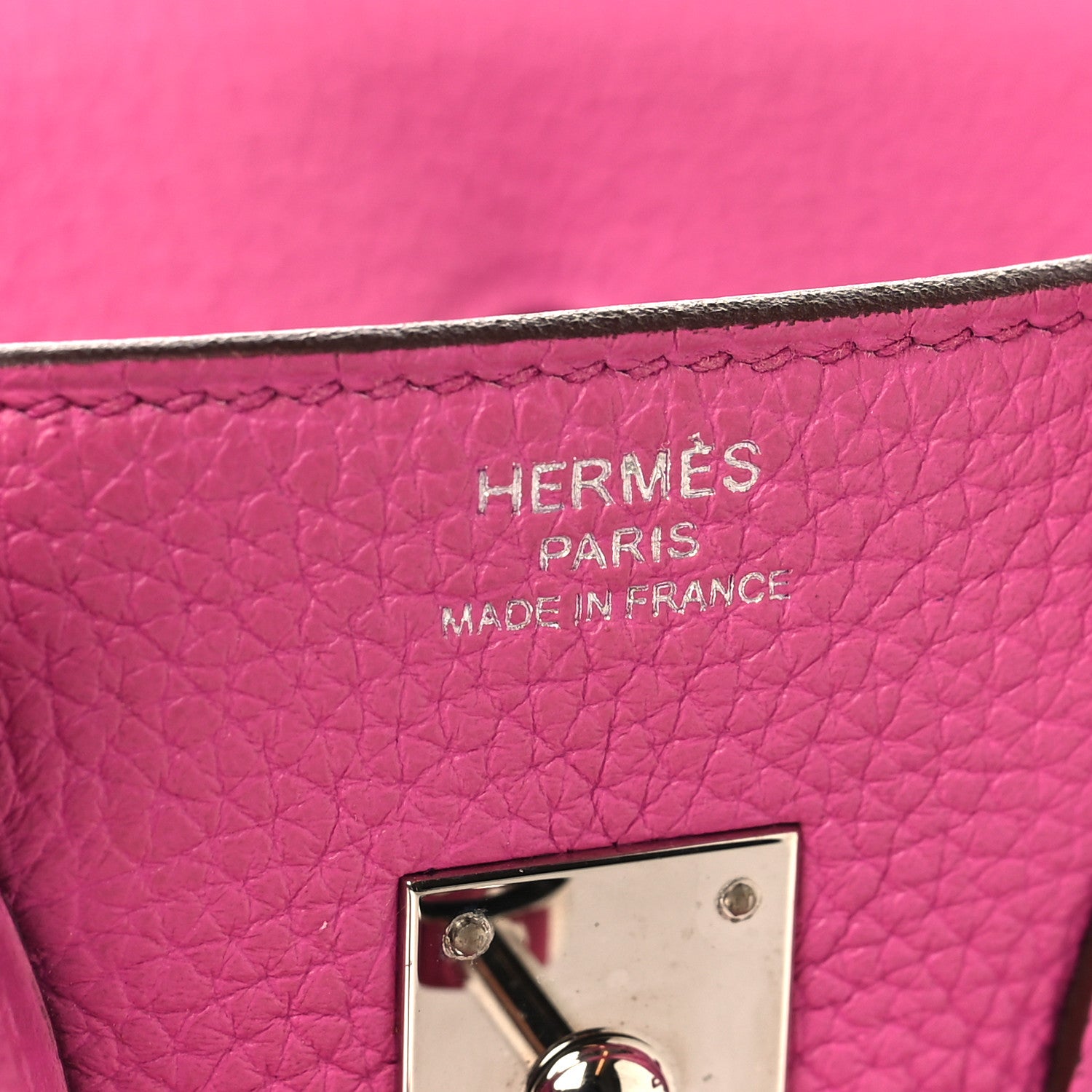 Hermes Togo Birkin 25 Magnolia 6 of 12