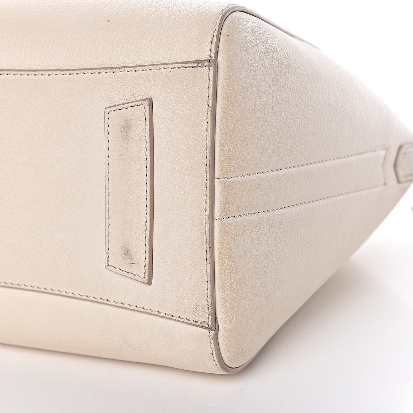 Sugar Goatskin Small Antigona Off White