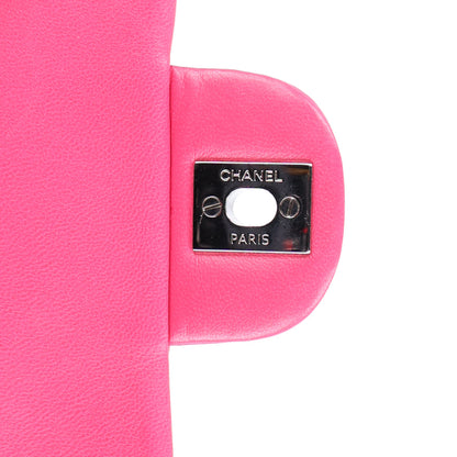 Chanel Lambskin Quilted Mini Square Flap Dark Pink 7 of 11