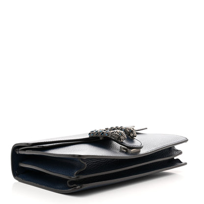 Gucci Dollar Calfskin Crystal Small Dionysus Shoulder Bag Blue Agata Montana Sapphire 4 of 10