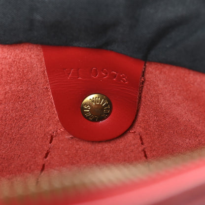 Louis Vuitton Epi Speedy 25 Castillan Red 7 of 10