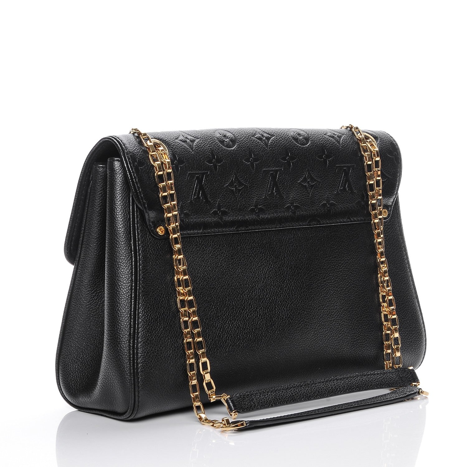 Louis Vuitton Empreinte Saint Germain MM Black 3 of 8
