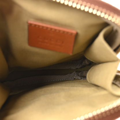 Gucci Vintage Canvas Calfskin Web Belted iPhone Case 90 36 Sand Cuir 5 of 10
