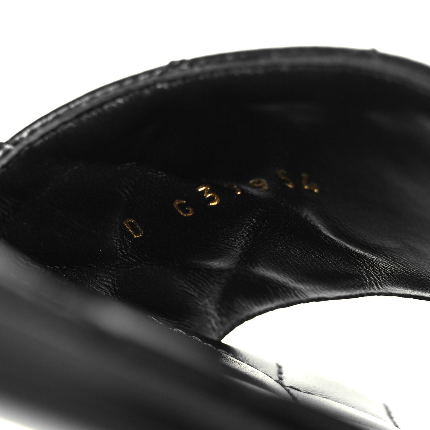 Chanel Shiny Goatskin Quilted CC Mules Sandals 39.5 Black 9 of 10