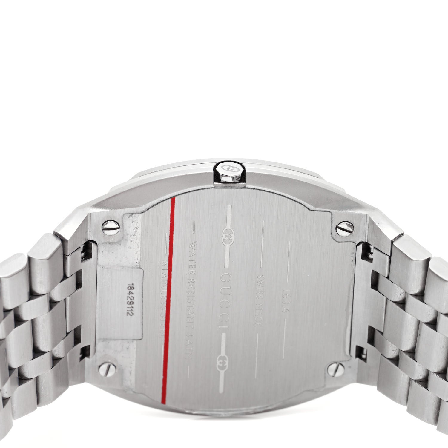 Gucci Stainless Steel 34mm 25H Quartz Watch 4 of 5