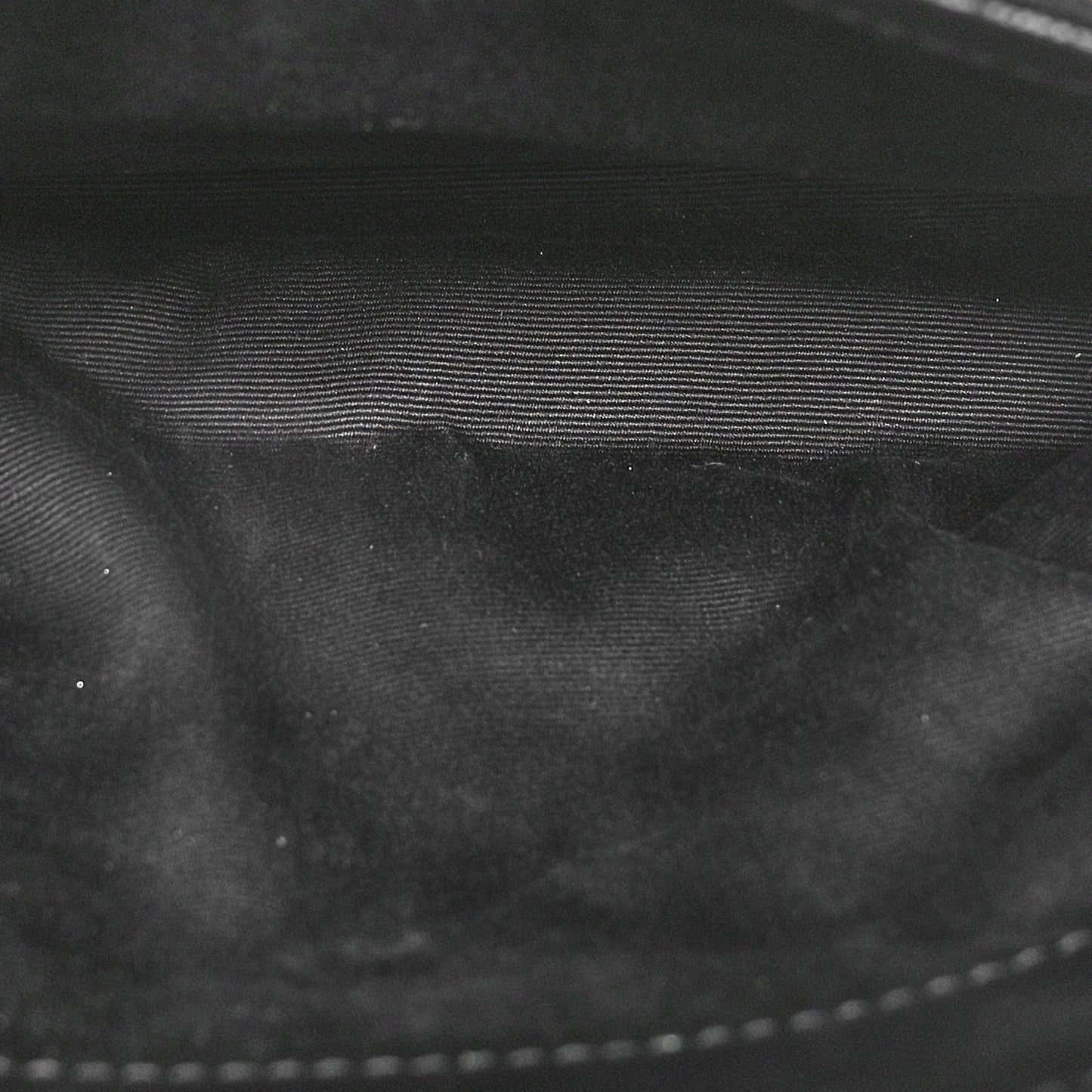 Sequin Y Quilted Monogram Small Loulou Chain Satchel Black