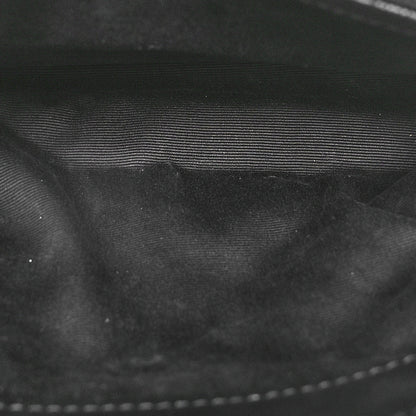 Saint Laurent Sequin Y Quilted Monogram Small Loulou Chain Satchel Black 5 of 10