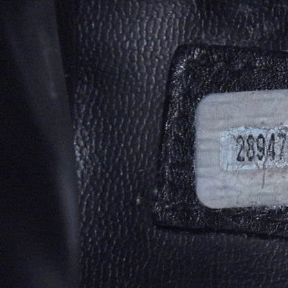 Chanel Calfskin Stitched XL Weekender Black 7 of 7