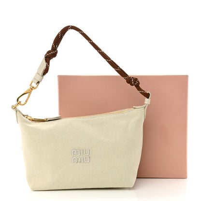 Miu Miu Canvas Gabardine Pouch Plaster 11 of 11