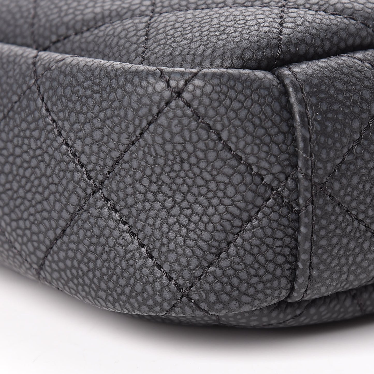 Caviar Quilted Small Coco Tassel Camera Case Dark Navy