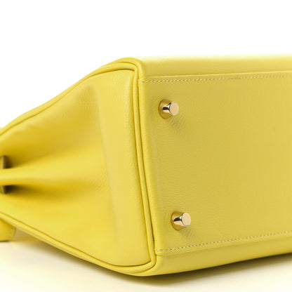 Hermes Evercolor Kelly Retourne 28 Lime 8 of 11
