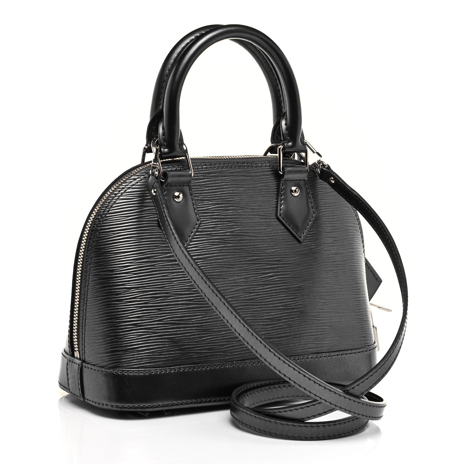 Louis Vuitton Epi Alma BB Anthracite Nacre 3 of 9