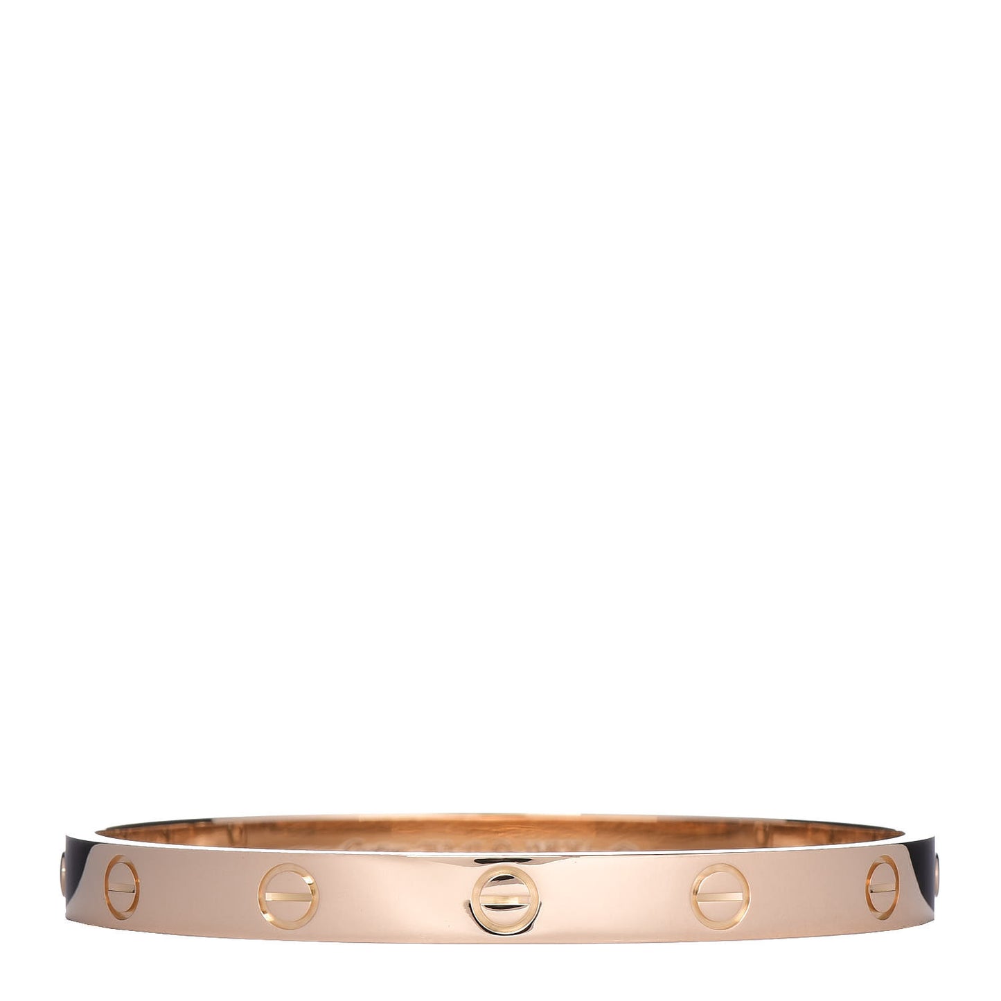 18K Yellow Gold LOVE Bracelet 17