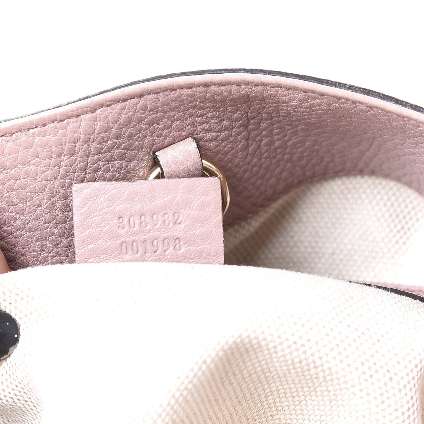 Pebbled Calfskin Medium Soho Chain Shoulder Bag Dark Cipria