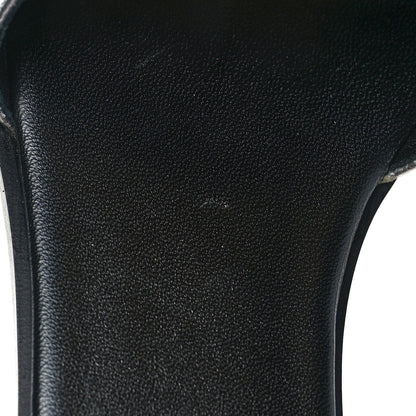 Hermes Epsom View Sandals 36 Argent 9 of 10