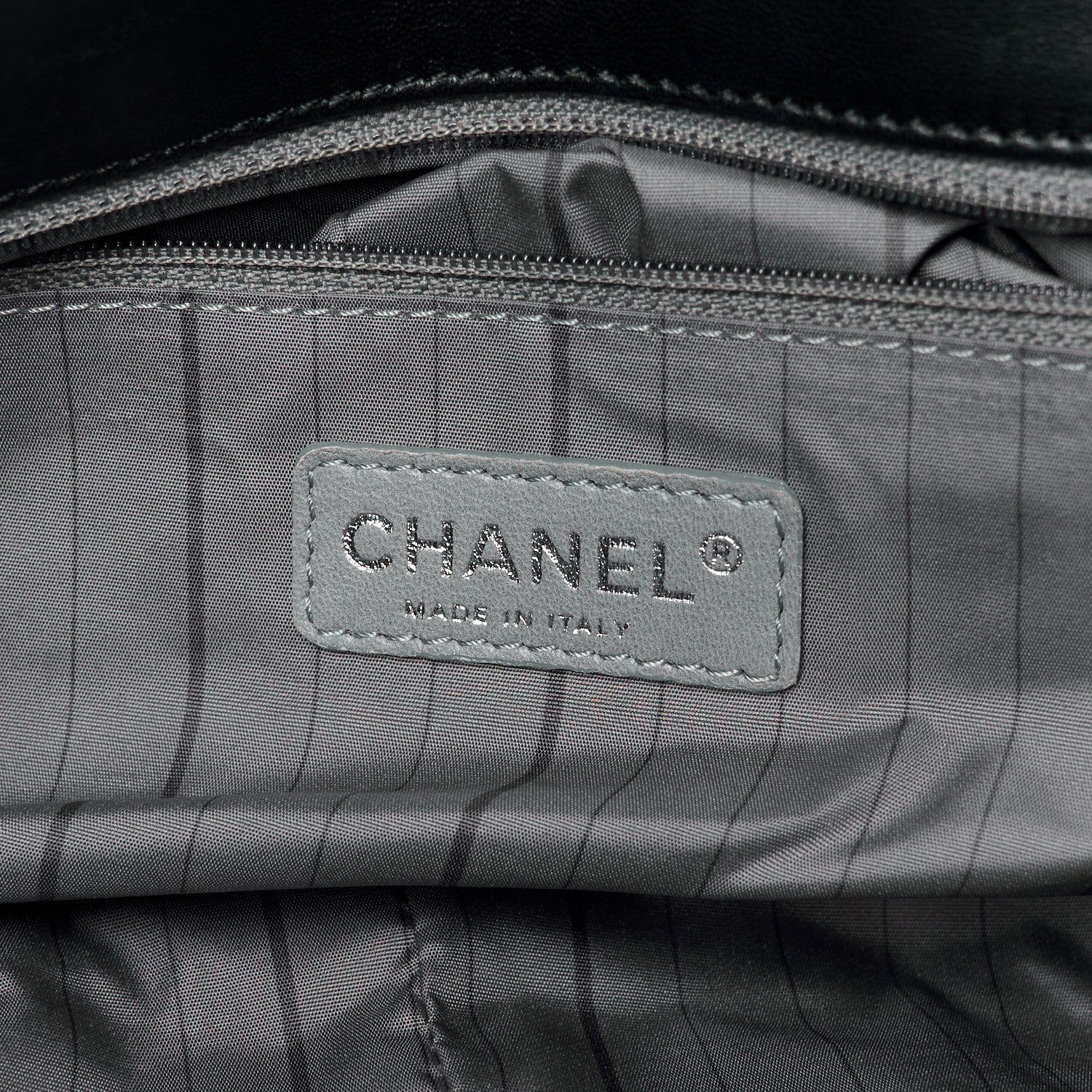 Chanel Lambskin Studded CC East West Flap Black 6 of 10